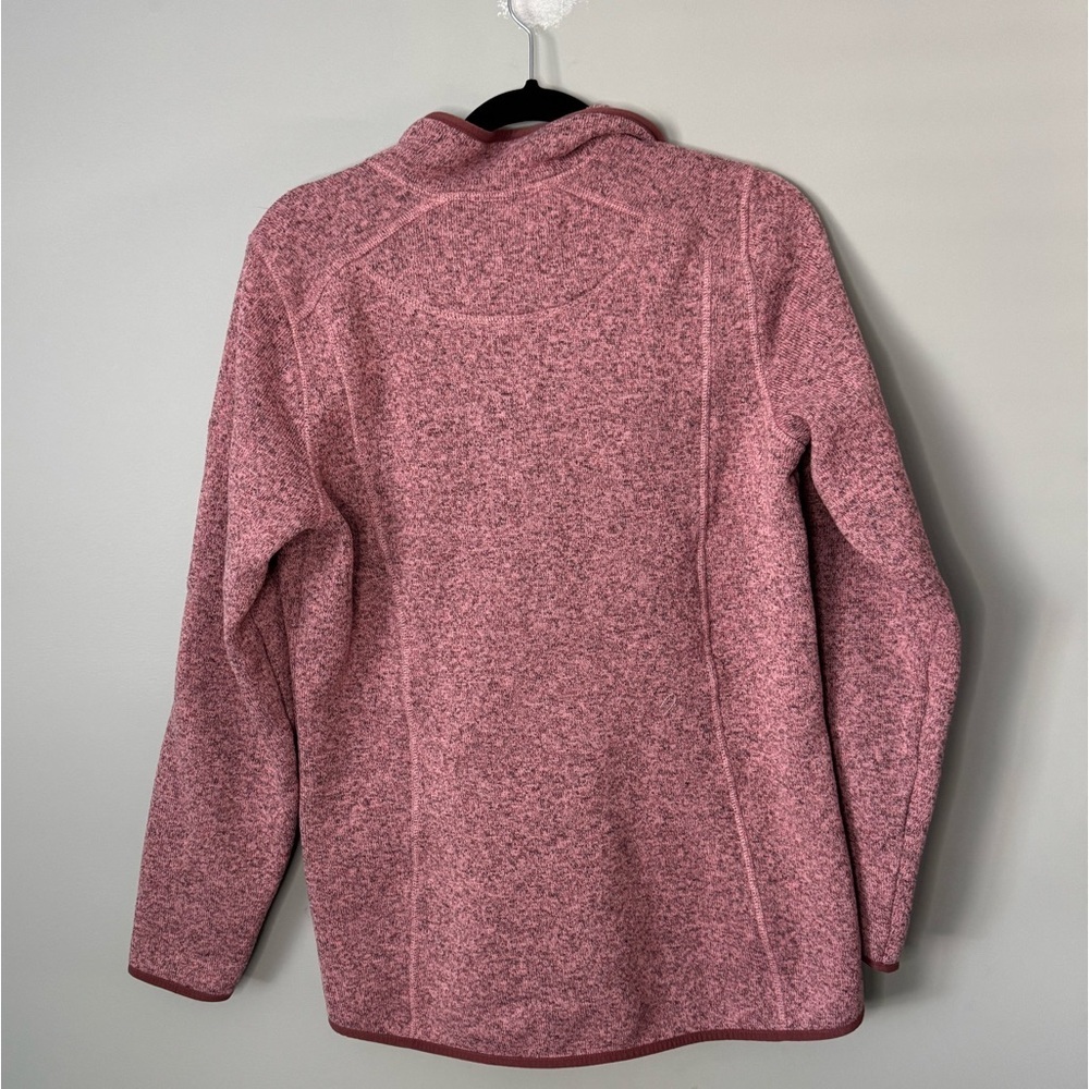 L.L. Bean Fleece Full Zip Sweater - Picture 3 of 3